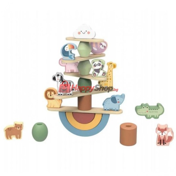 Игра за баланс, Животни - tooky
