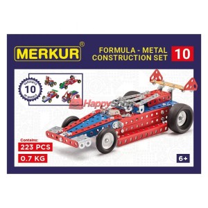 Merkur 010, Състезателна кола, 10 в 1, 223 части