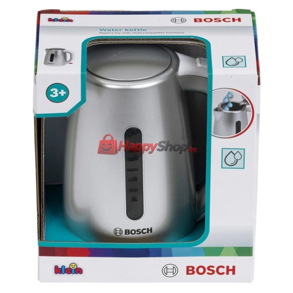 Детска електрическа кана Bosch Happy, сребриста