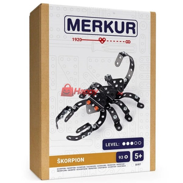 Merkur - Beetles - Scorpion, 93 pieces