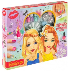 Дизайнерски комплект за маникюр, с диаманти Besties
