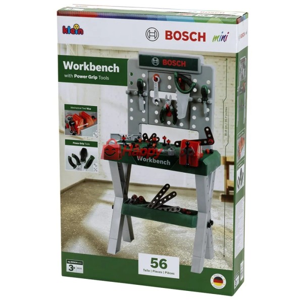 Детска работилница Bosch „Малък майстор“ с X-образна стойка