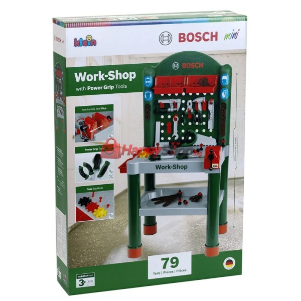 Детска работилница Bosch „Малък майстор“, 79 части