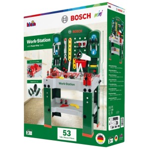 Детска работилница Bosch „Малък майстор“ с инструменти, 44 ч..