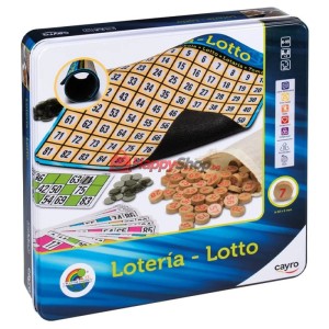 Игра Лото, в метална кутия