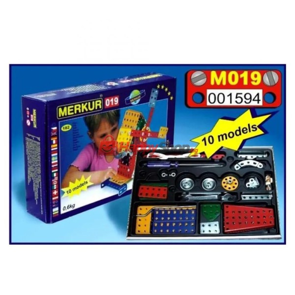 Merkur 019, Мелница, 10 в 1, 181 части