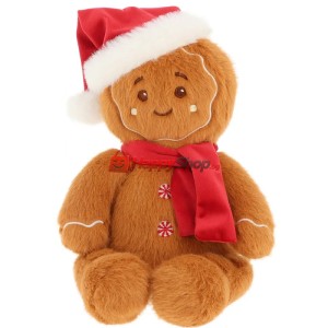 Keeleco Christmas, Плюшена коледна меденка с шапка и шал, 20..