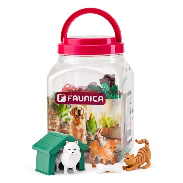 Домашни любимци - фигурки за игра в кофа, 30 части