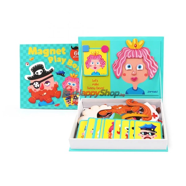 Магнитна книга, Забавни лица