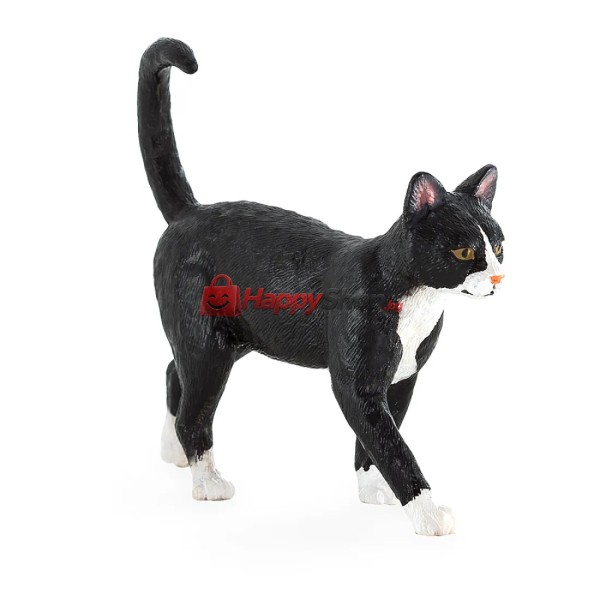 Котка, черно и бяло