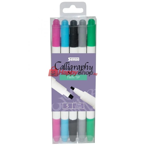 Химикалки за калиграфия, CALLIGRAPHY PENS, двустранни