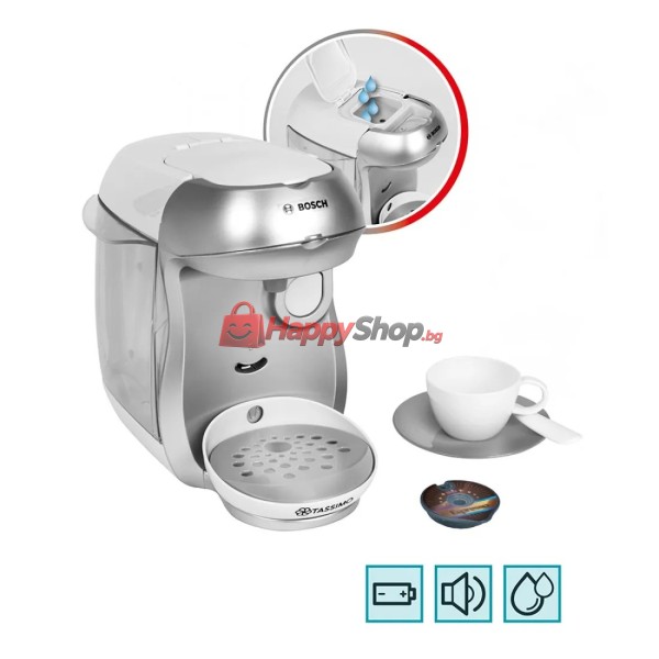 Детска кафе машина Bosch Tassimo Happy – сребриста