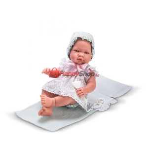 Кукла-бебе Мария, с рокля. одеало и възглавничка