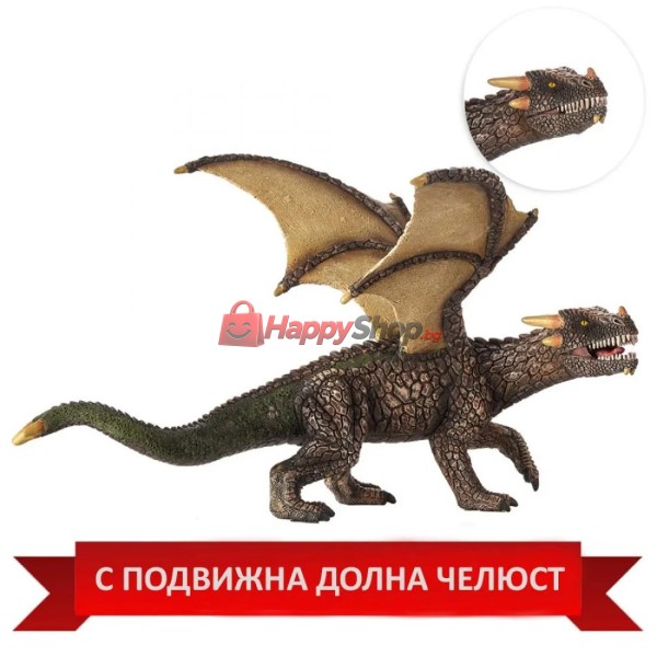 Земен дракон с подвижна долна челюст
