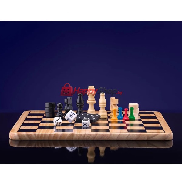 Луксозен комплект с класически настолни игри