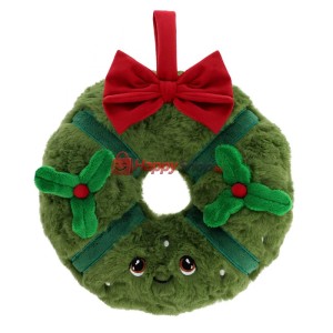 Keeleco Christmas, Плюшен коледен венец, 22 см, Keel Toys