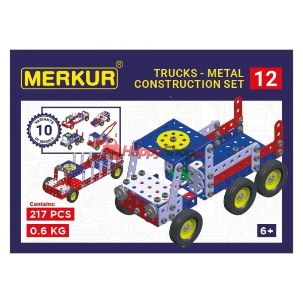 Merkur 012, Пътна помощ, 10 в 1, 217 части