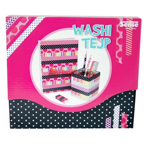 Комплект за апликации с декоративно тиксо WASHI TAPE