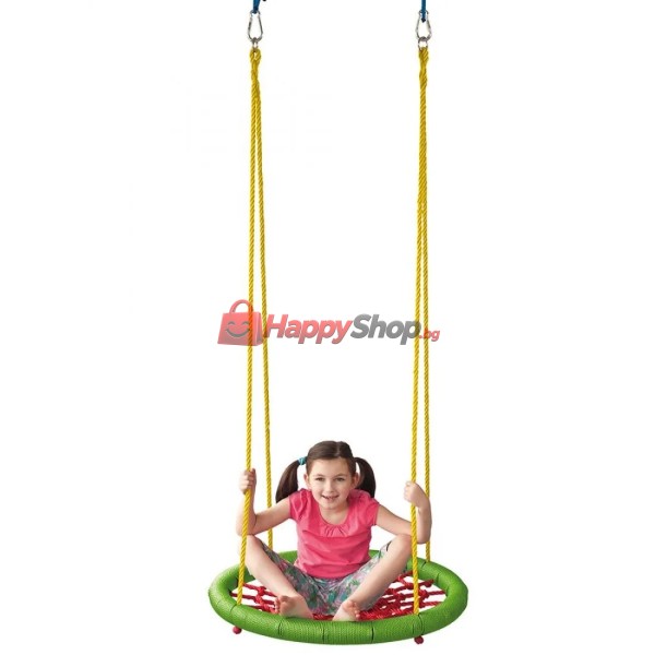 Кръгла люлка, зелена, 83 см