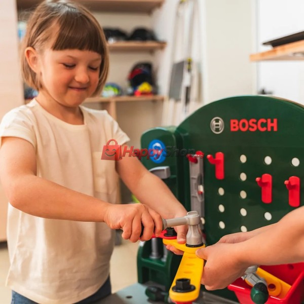 Детска работилница Bosch „Малък майстор“ с инструменти, 44 части