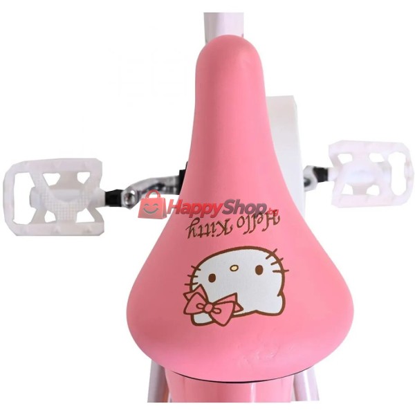 Детски велосипед с помощни колела, Hello Kitty, 14 инча