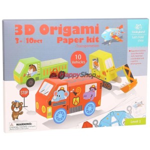 Комплект 3D оригами, Транспорт