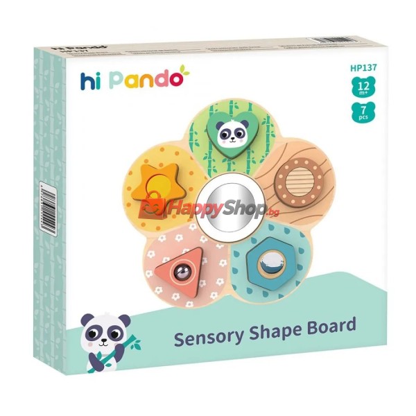 Сензорна дъска с форми за игра