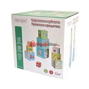 Кула от картонени кубчета, Превозни средства, BG