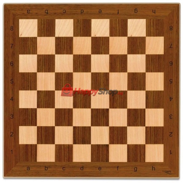 Дървена дъска за шах, 40X40 см