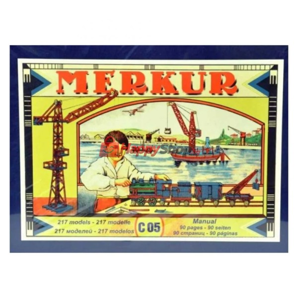 Merkur C05, Голям класически комплект за ретро конструкции, 339 части