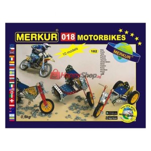Merkur 018, Мотори, 10 в 1, 182 части