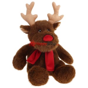 Keeleco Christmas, Плюшен коледен елен Рудолф, 20 см