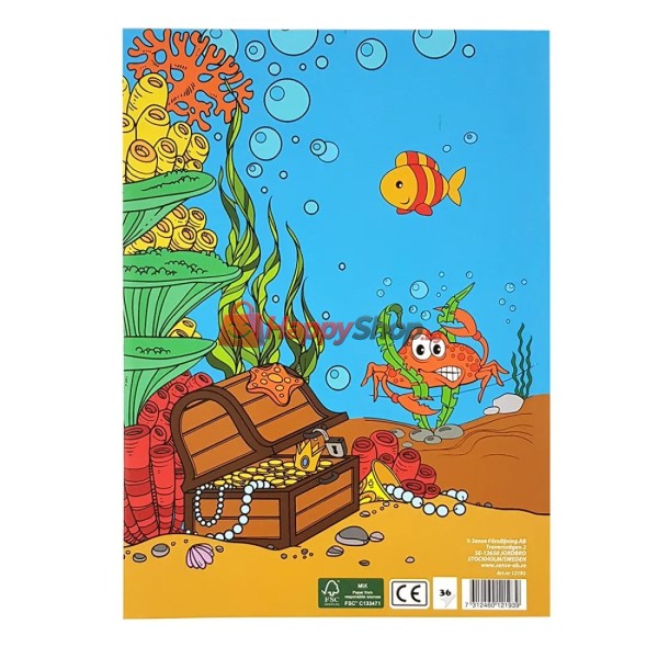 Книжка за оцветяване, Пирати