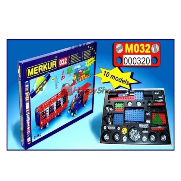 Merkur 032, Локомотиви, 10 в 1, 300 части