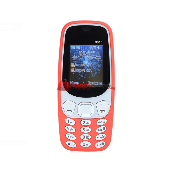 Мобилен телефон 3310, Dual Sim, Различни цветове - 73018
