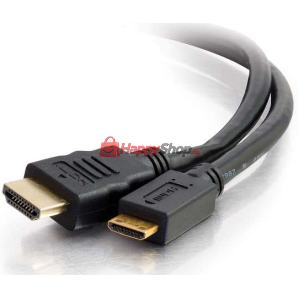 Кабел DeTech HDMI - HDMI mini, 1.5m, Черен -18066