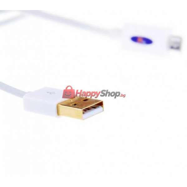 Кабел MHL (micro USB) - AV 3RCA, USB, , 1.8m - 18231