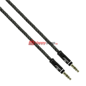 Аудио кабел, Earldom AUX04, 3.5mm жак, М/М, 1.0м, Различни ц..