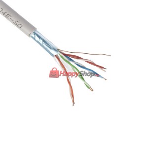 Кабел Network FTP CAT 5 E, Бял, 300m - 18403