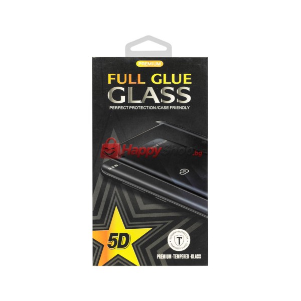 Стъклен протектор, , За Samsung Galaxy S8 Plus, Full glue, 0.3mm, Черен - 52426