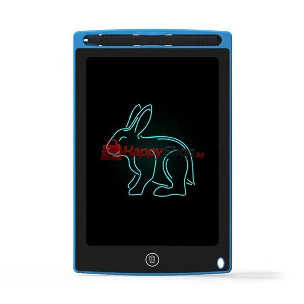Детска LCD дъска за рисуване K8, 8.5", Различни цветове - 13076