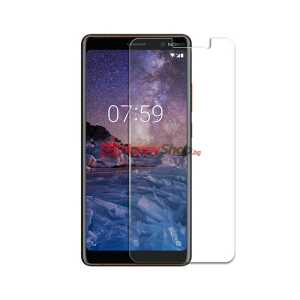 Стъклен протектор DeTech, за Nokia 7.1, 0.3mm, Прозрачен - 5..