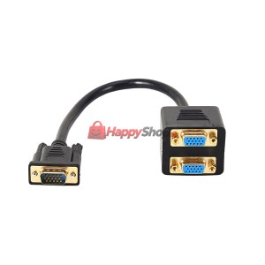 Сплитер , VGA към VGA 2H, Черен - 18181