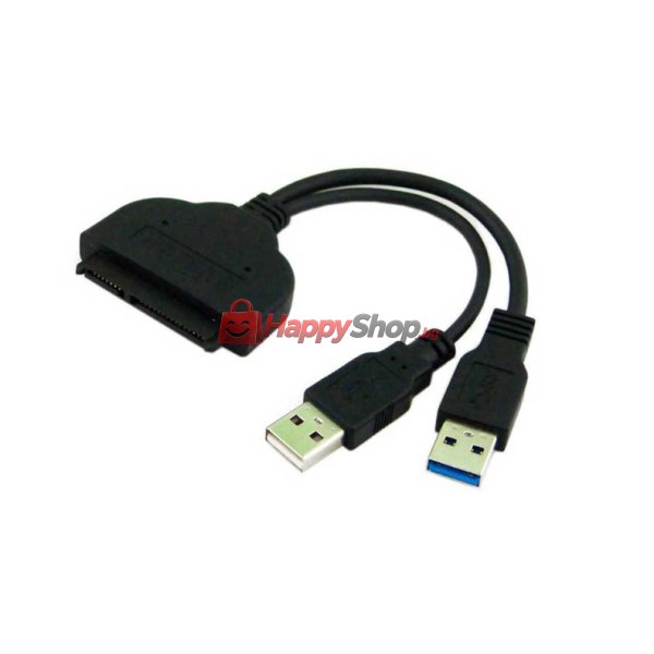 Преходник, , USB 3.0 към SATA, Черен - 18295