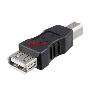 Преходник , USB F към USB B M, Черен - 17137
