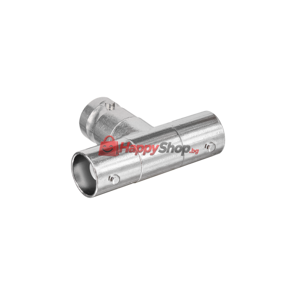Конектор DeTech, BNC F - 2xBNC F,10бр. - 17173