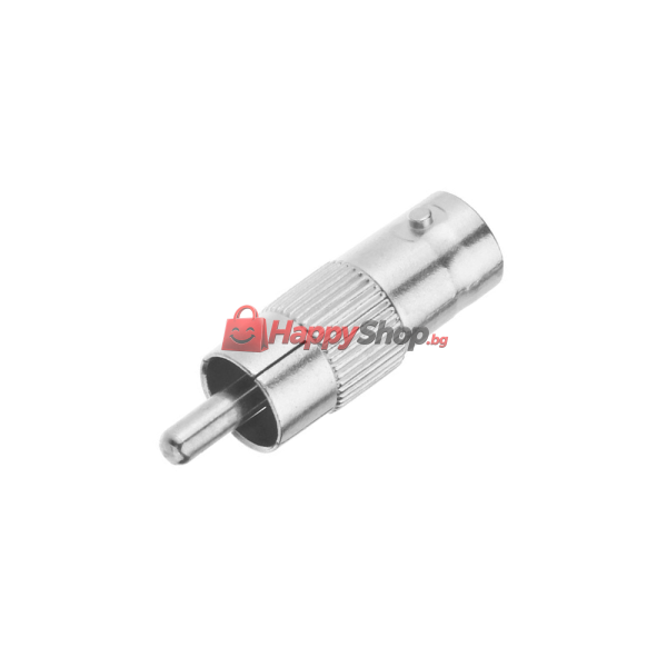 Конектор DeTech, BNC F - RCA M,10бр. - 17179