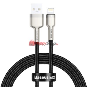 Кабел за данни Baseus Cafule, Lightning, 1.0m, Черен - 40473