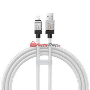Кабел за данни Baseus CoolPlay, Lightning, 1.0m, Бял - 40454