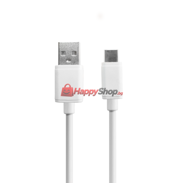 Кабел за данни, DeTech, USB - USB Type-C, 2.0A, 1.0m - 18288